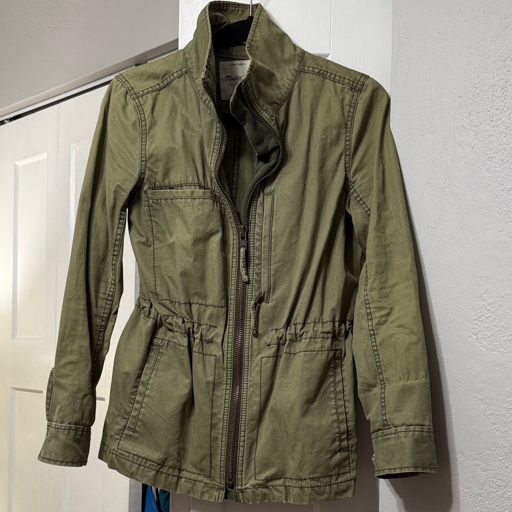 Madewell Utility Jacket in Olive